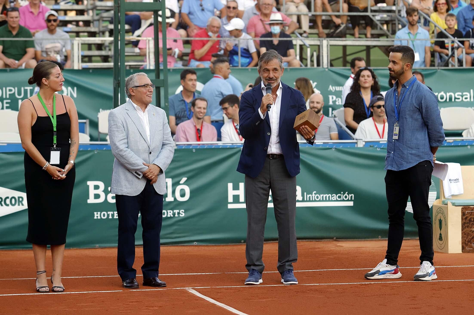 Imágenes de la final de la 97 Copa del Rey de Tenis entre Carlos Alcaraz y Davidovich