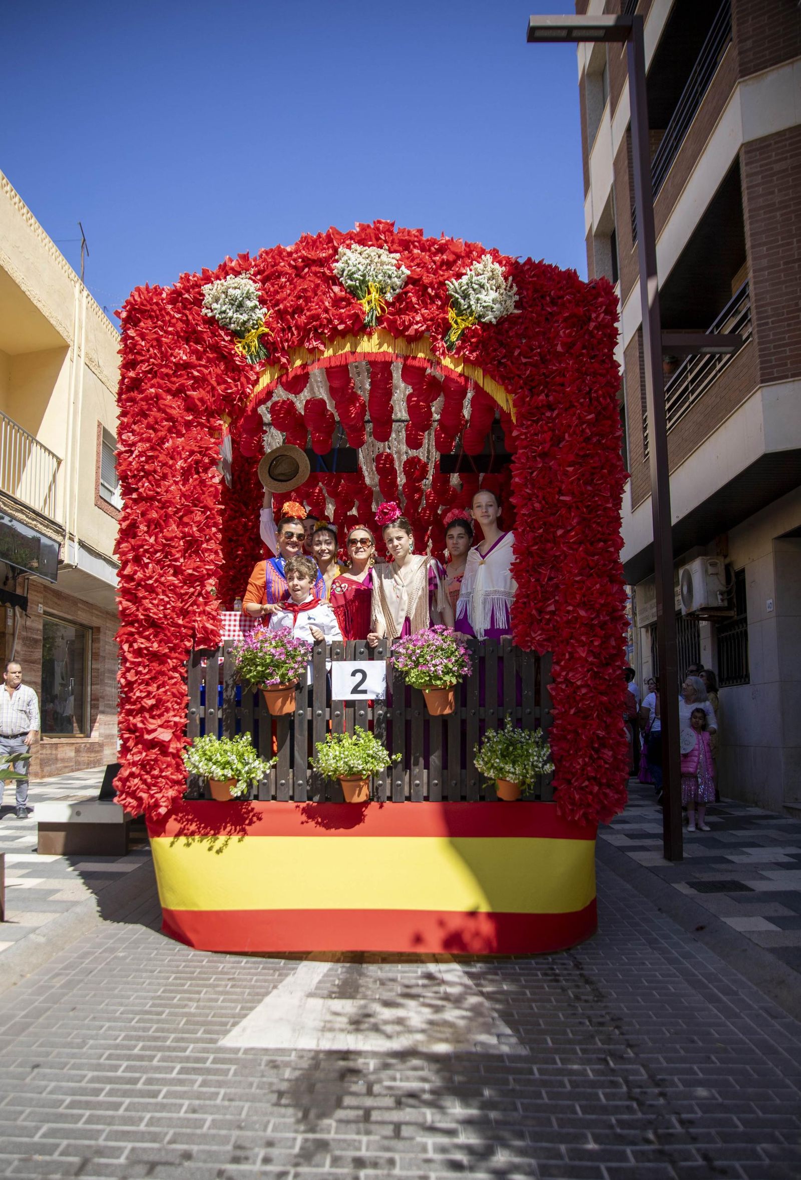 Las imágnes de la misa y procesión en honor a San Marcos en El Ejido