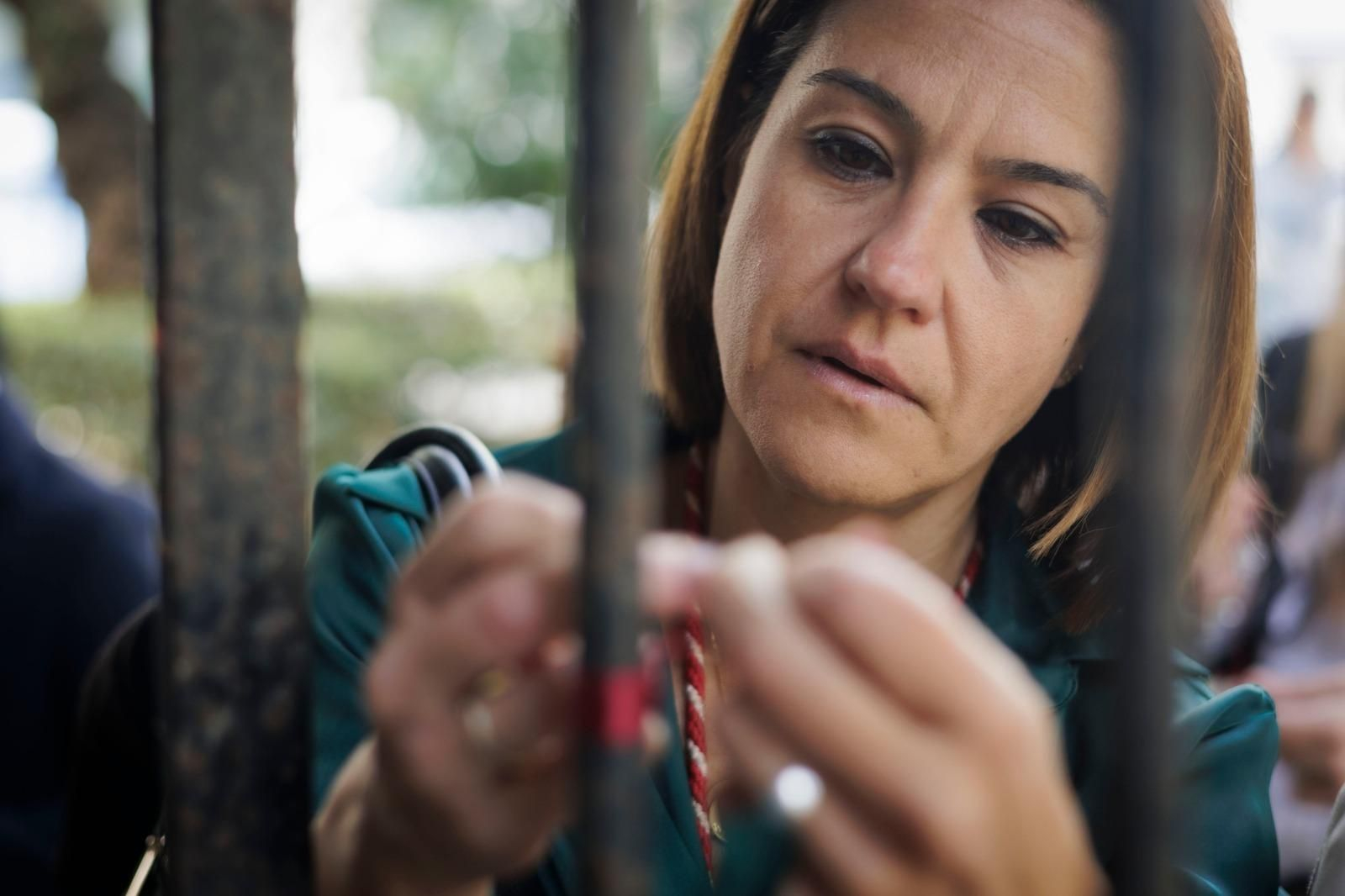Imágenes de un Jueves Santo atípico en el Huerto de la Semana Santa de Cádiz 2023