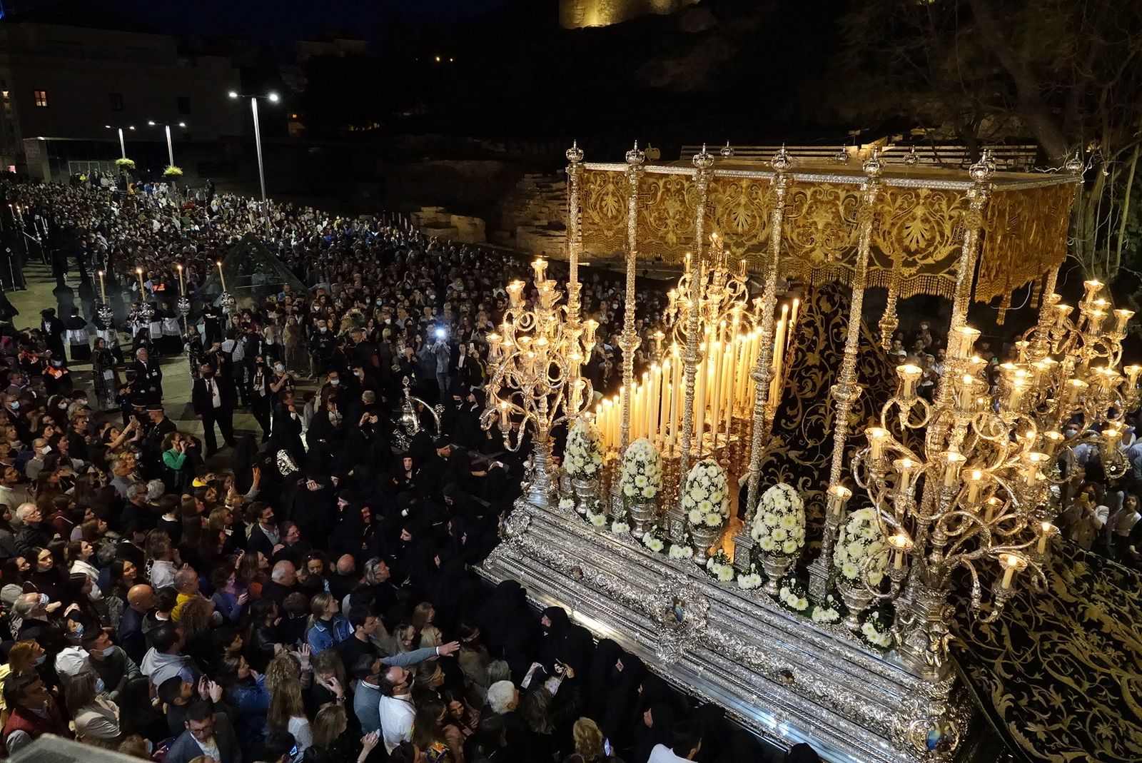 Las fotos del Sepulcro, en el Viernes Santo de Málaga