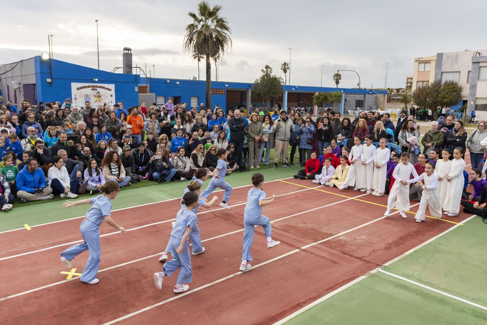 Las imágenes de la inauguración de VI Olimpiadas Escolares de la Escuela Pública de Cádiz