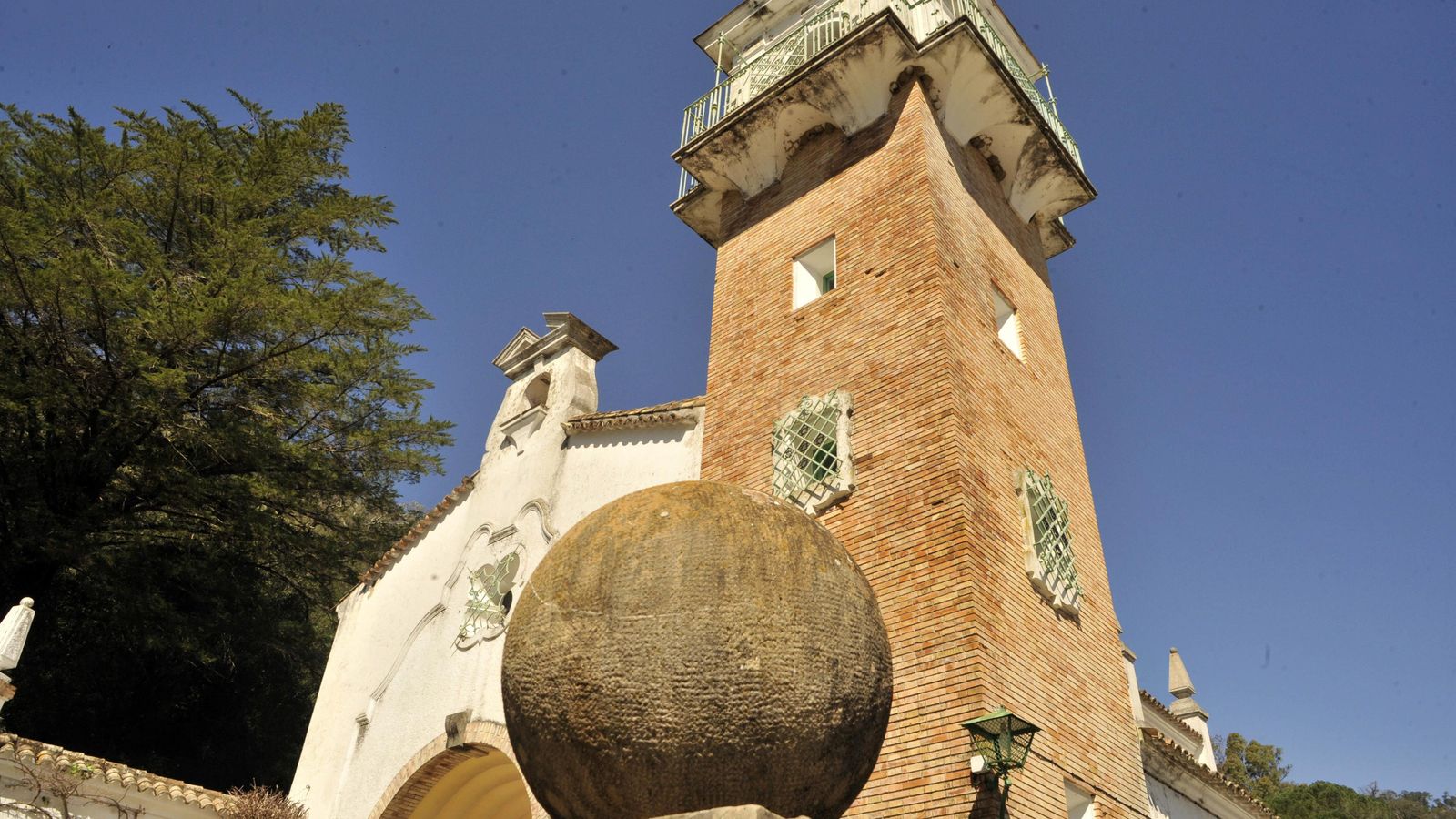 La iglesia del poblado se encuentra en perfecto estado de conservación.