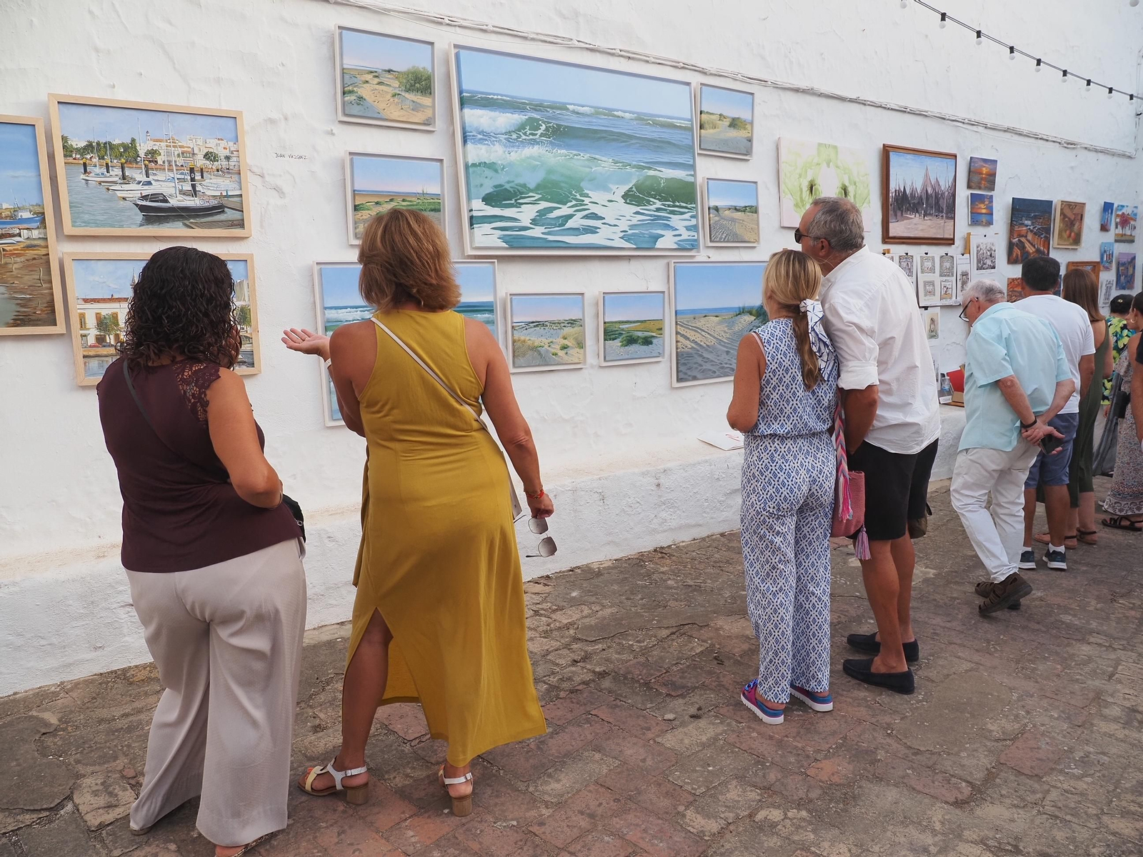 'Un paseo por el arte' en Ayamonte: las mejores imágenes
