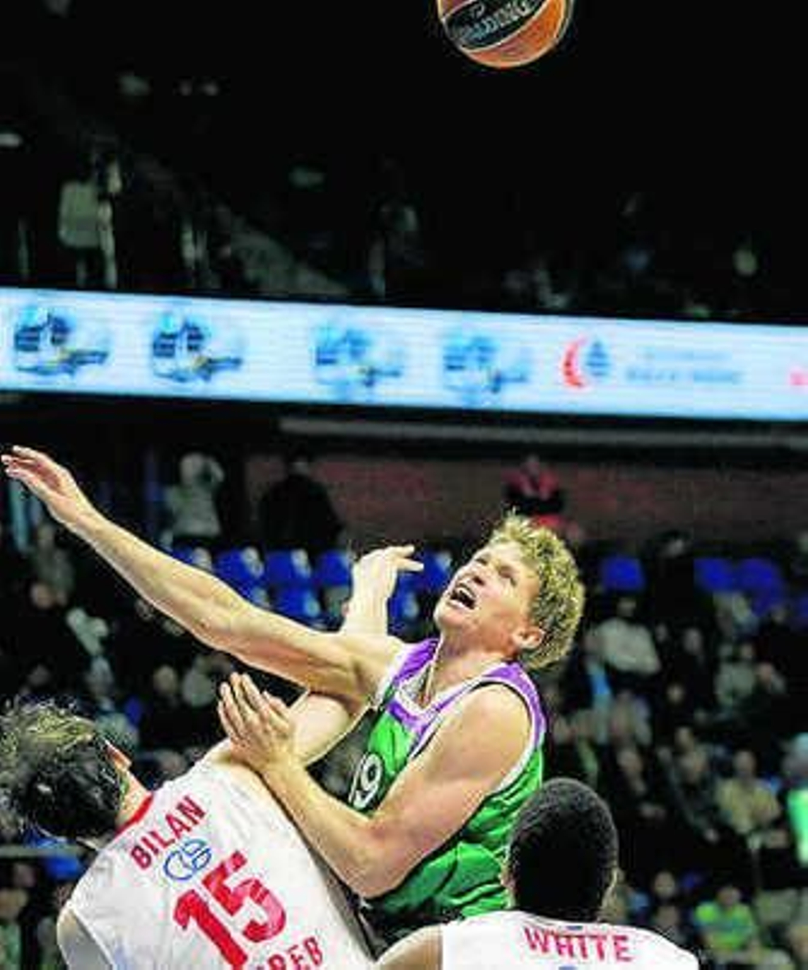 Kuzminskas, ante el Cedevita.