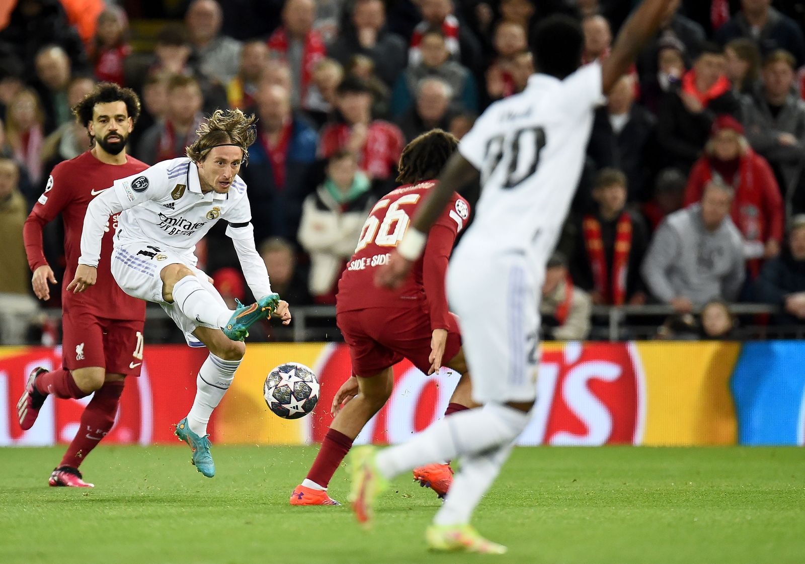 Las fotos de la remontada del Real Madrid al Liverpool