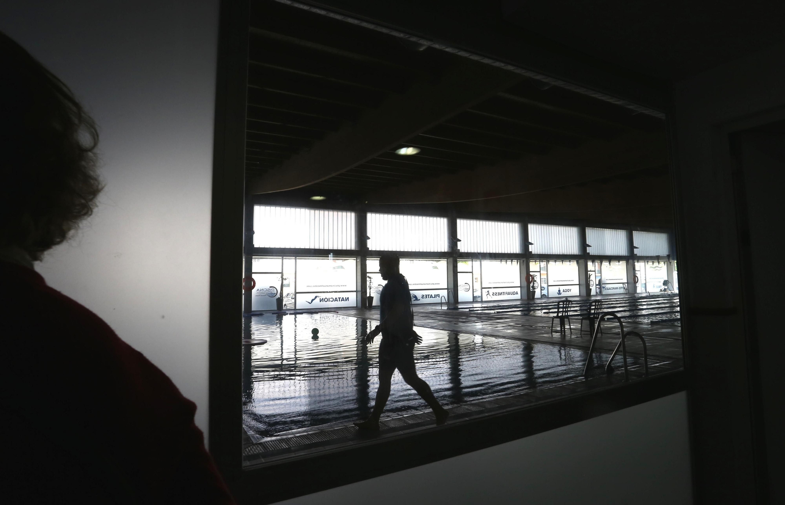 Una imagen de la piscina Manuel Mestre , situada en la zona sur, en abril de 2019.