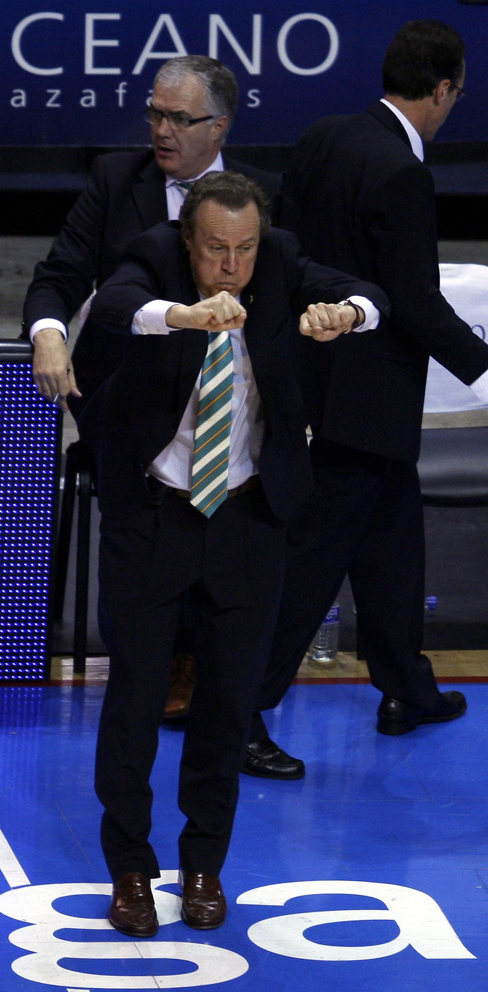 Las fotos de Manolo Rubia en su etapa en el Unicaja