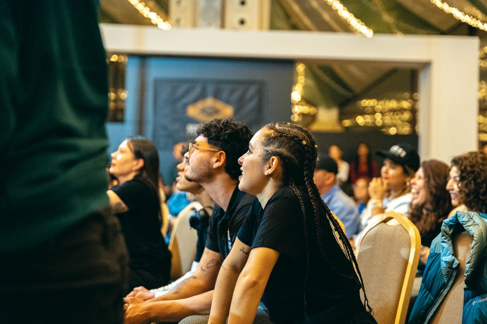 En imágenes: golpes solidarios en una impresionante White Collar Boxing