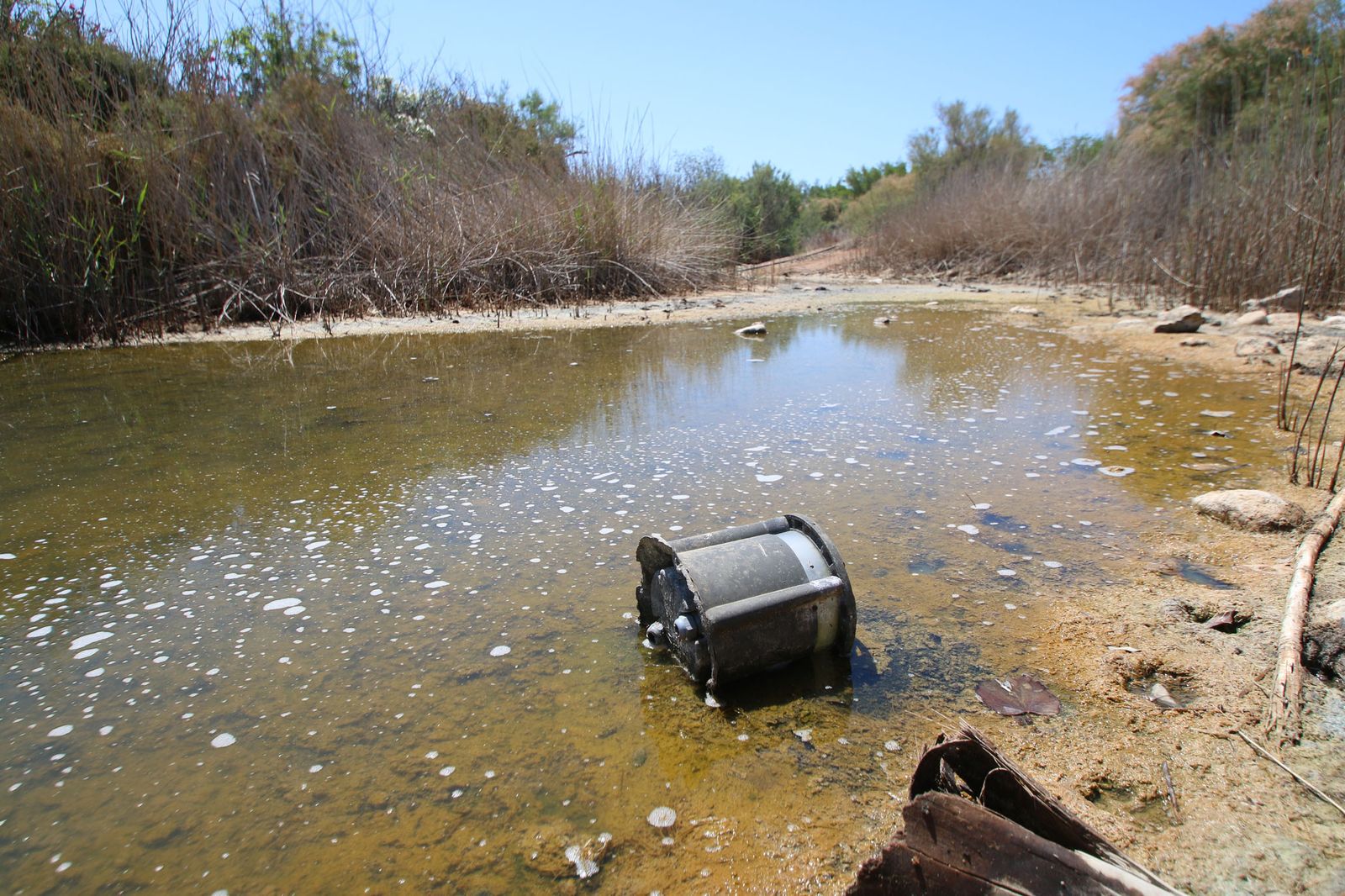 El parque Boticario 'recrea' la dejadez en su mantenimiento