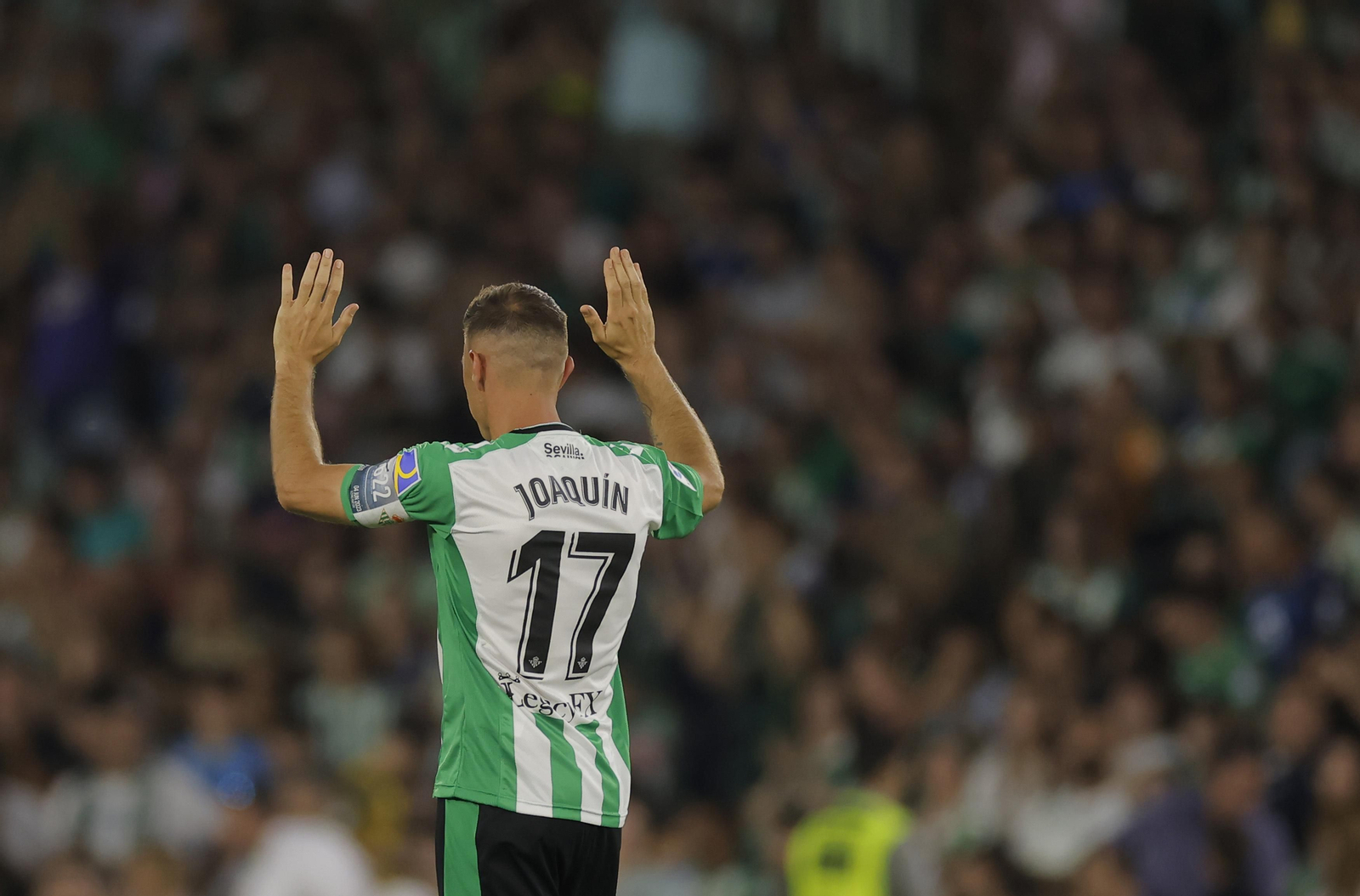 El último partido de Joaquín como jugador del Betis, todas las imágenes
