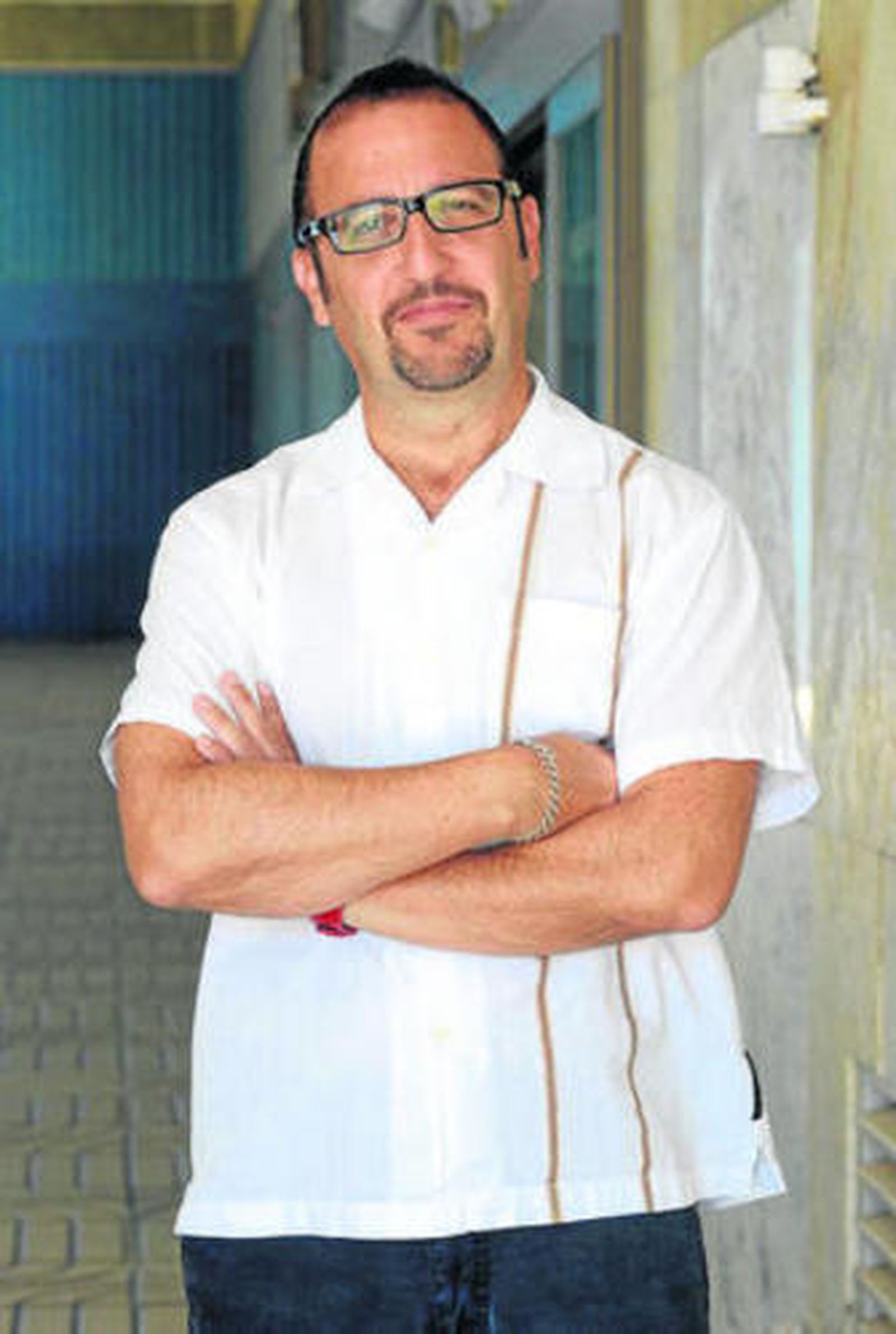 Héctor Lagier, fotografiado ayer en Cádiz.