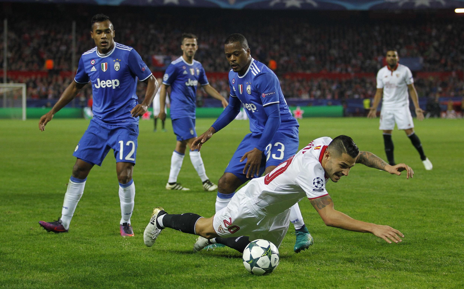 El Sevilla-Juventus de 'Champions'