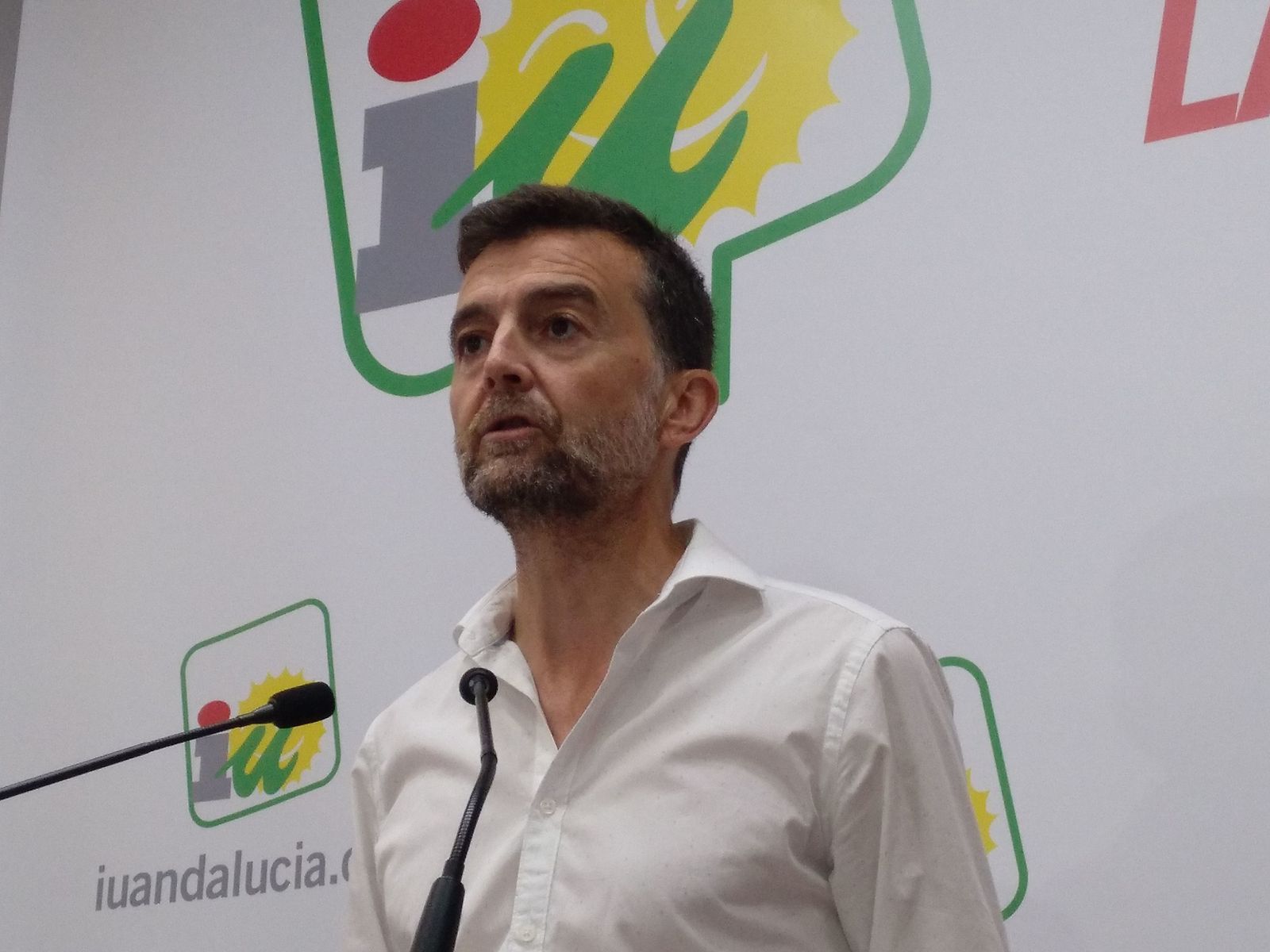 Antonio Maíllo, coordinador autonómico de IULV-CA.