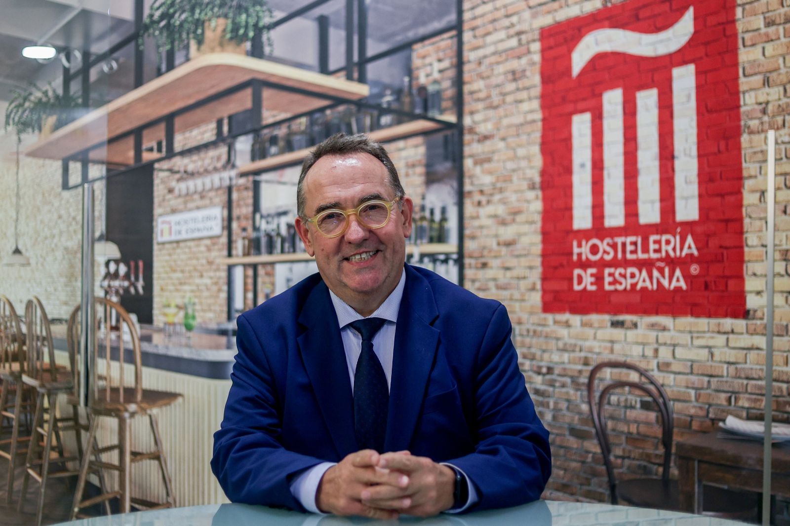 José Luis Yzuel, presidente de la patronal de la hostelería.