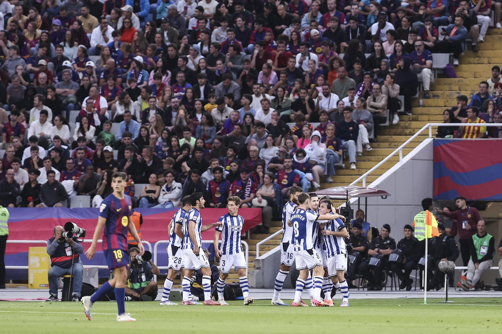 Las imágenes del Barcelona-Real Sociedad