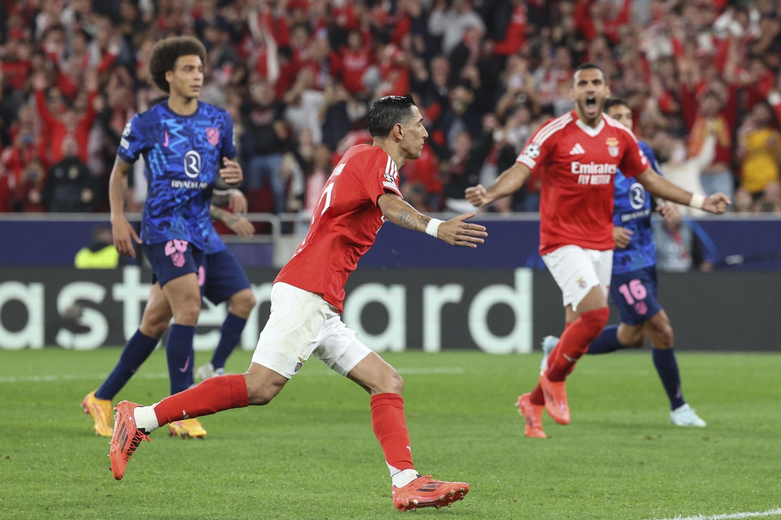 Las fotos del Benfica-Atlético de Madrid