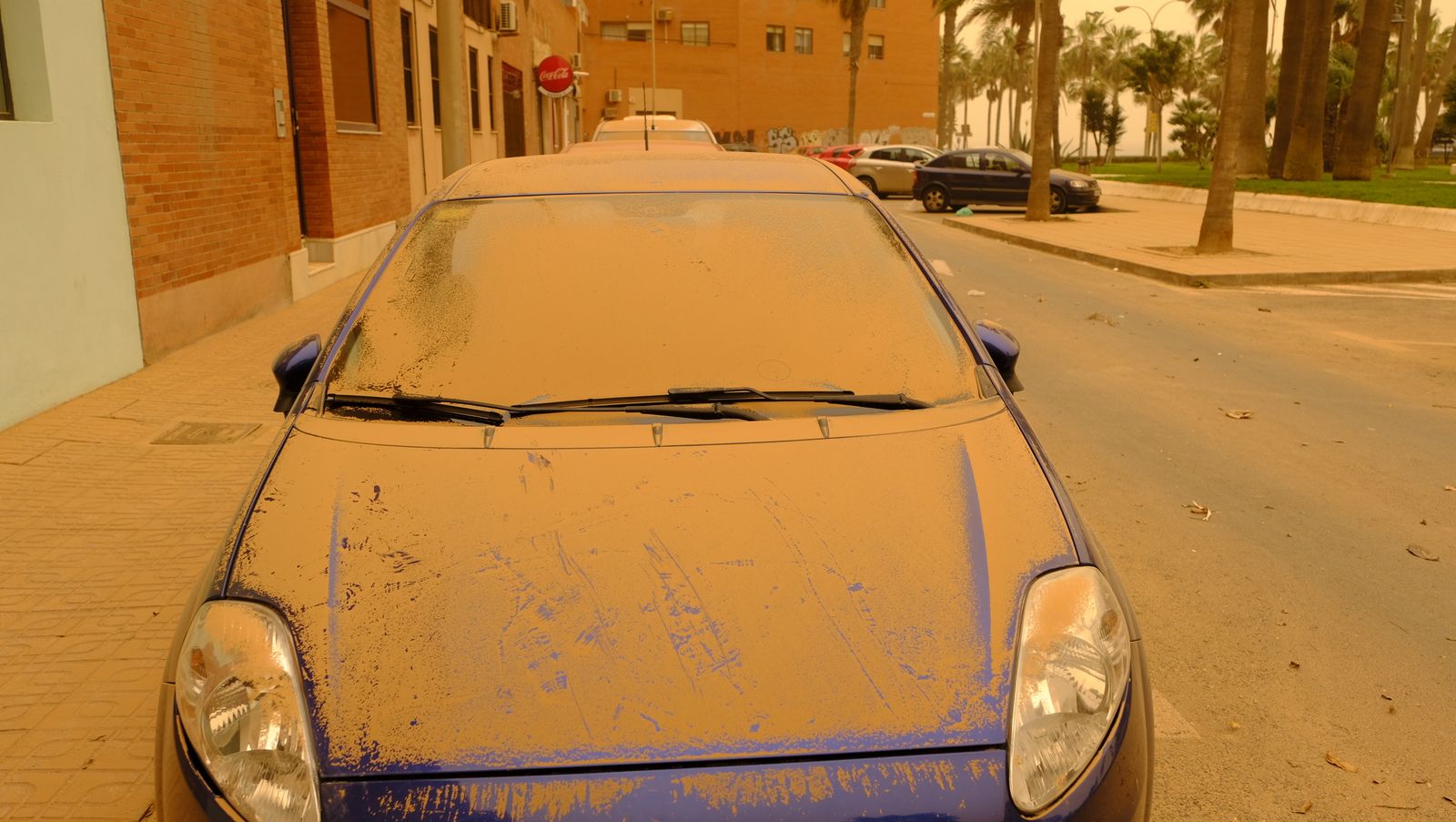 Fotogalería de la tormenta de arena y polvo en Almería