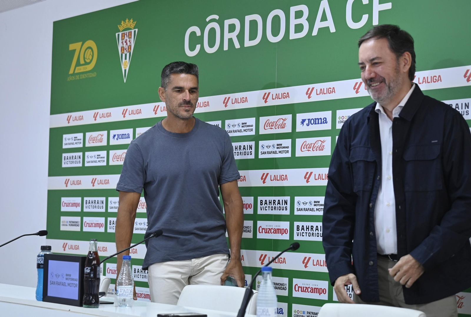 Las mejores fotos de la presentación de Sergi Guardiola y Dalisson como jugadores del Córdoba CF