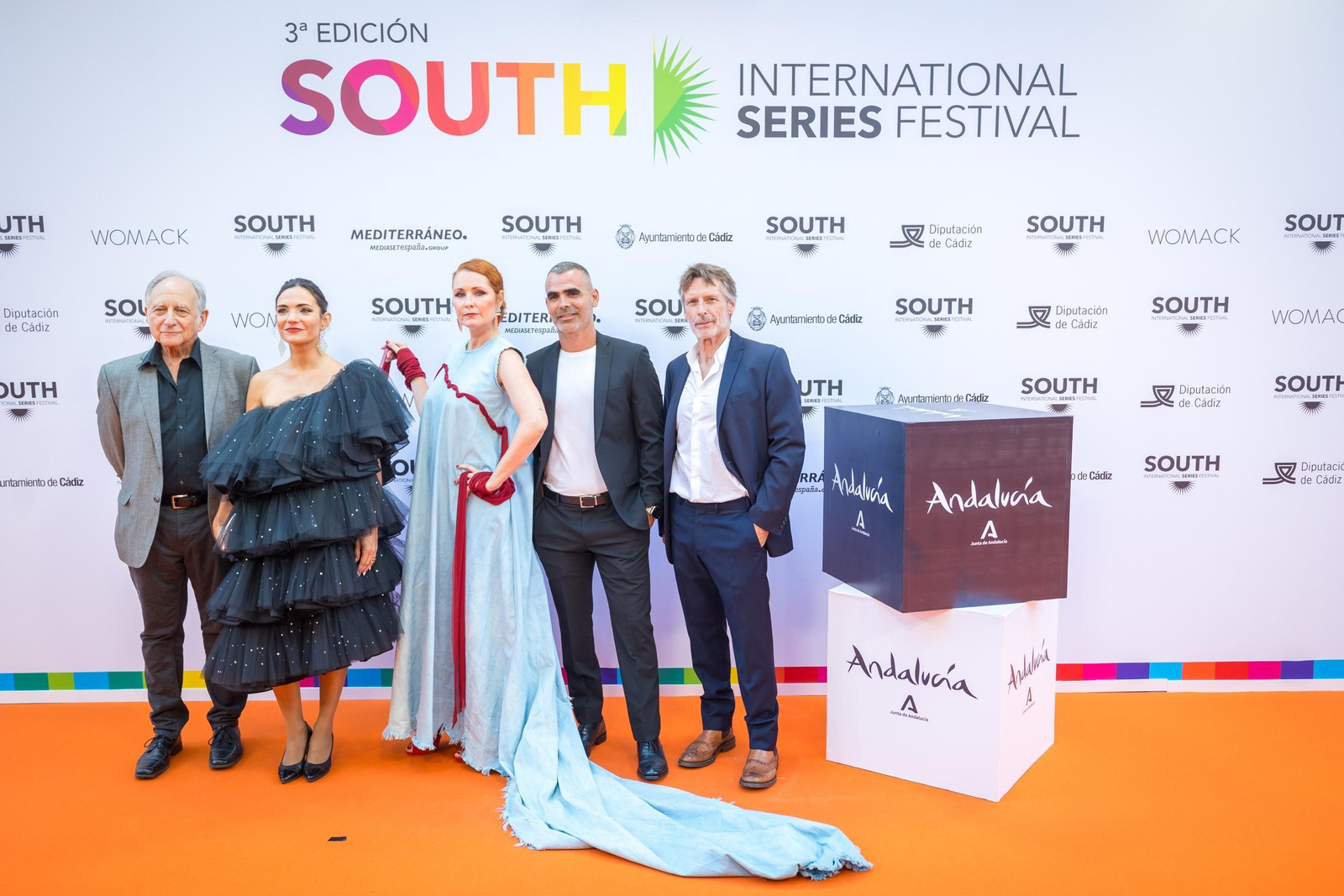 Imágenes de la alfombra roja del viernes 12 del South Series Festival