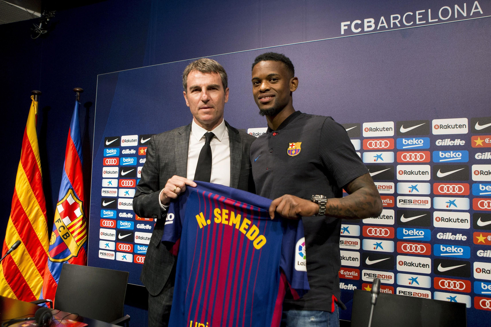 Semedo, jugador barcelonista hasta 2022