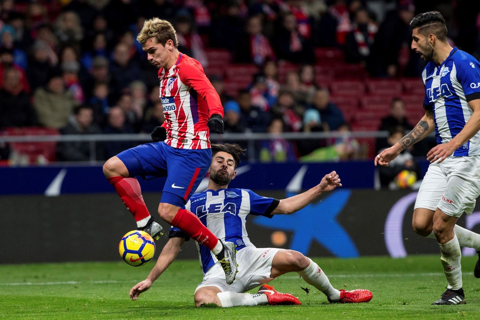 El Atlético de Madrid-Alavés, en imágenes