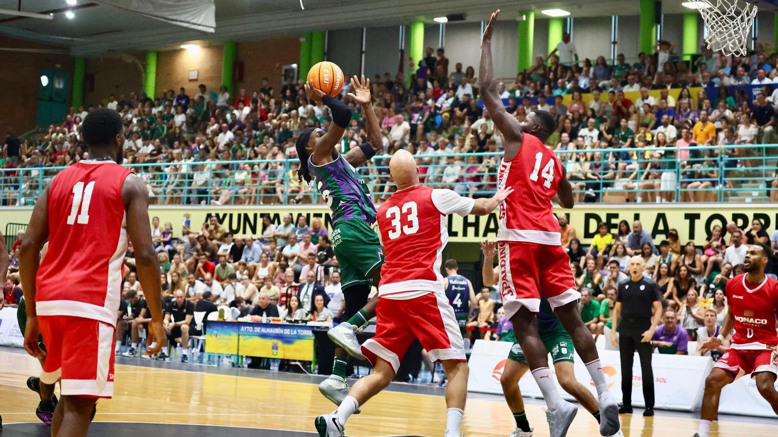 El Unicaja - Mónaco, en fotos