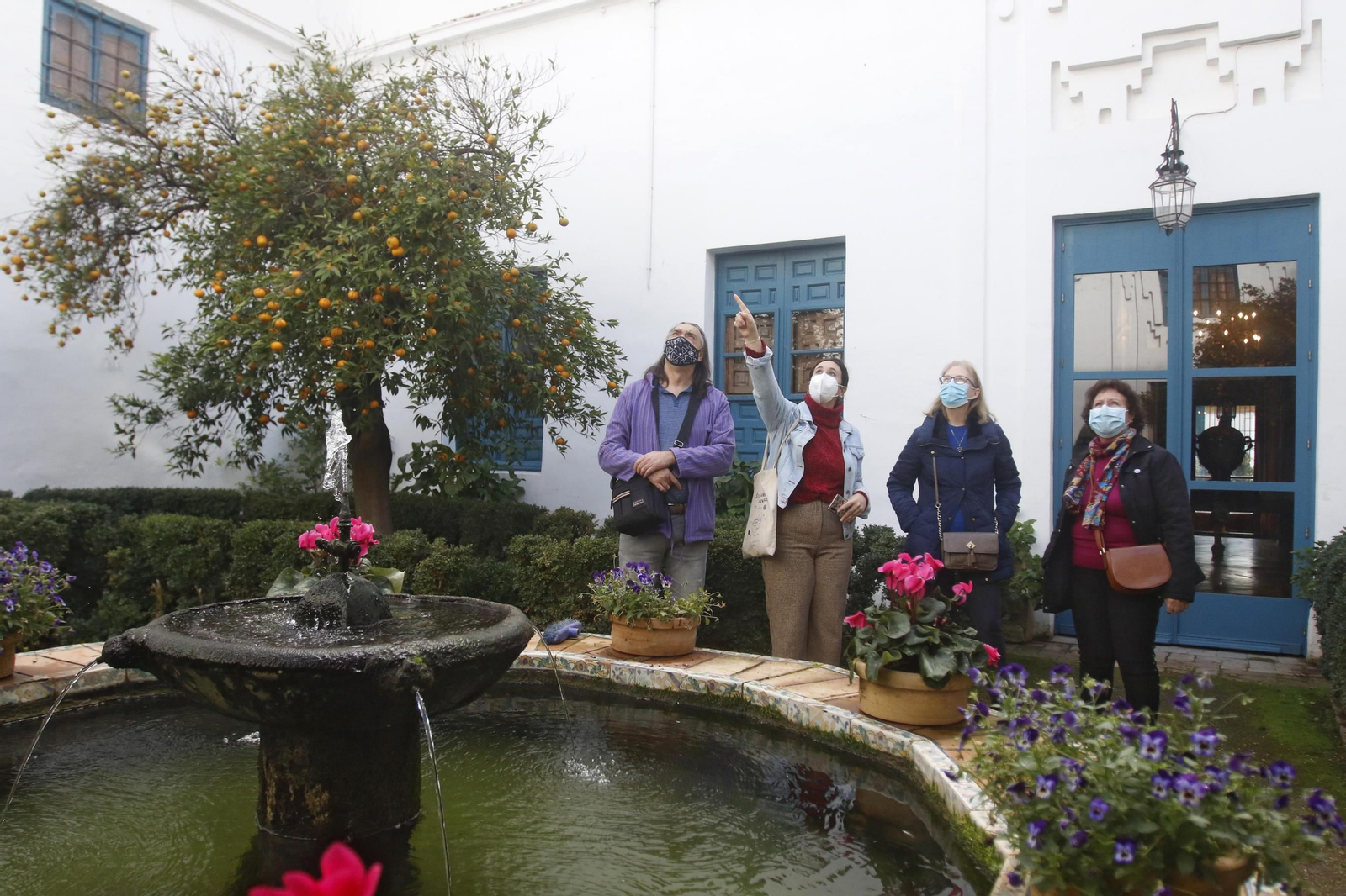 El Palacio de Viana en Navidad, en fotografías