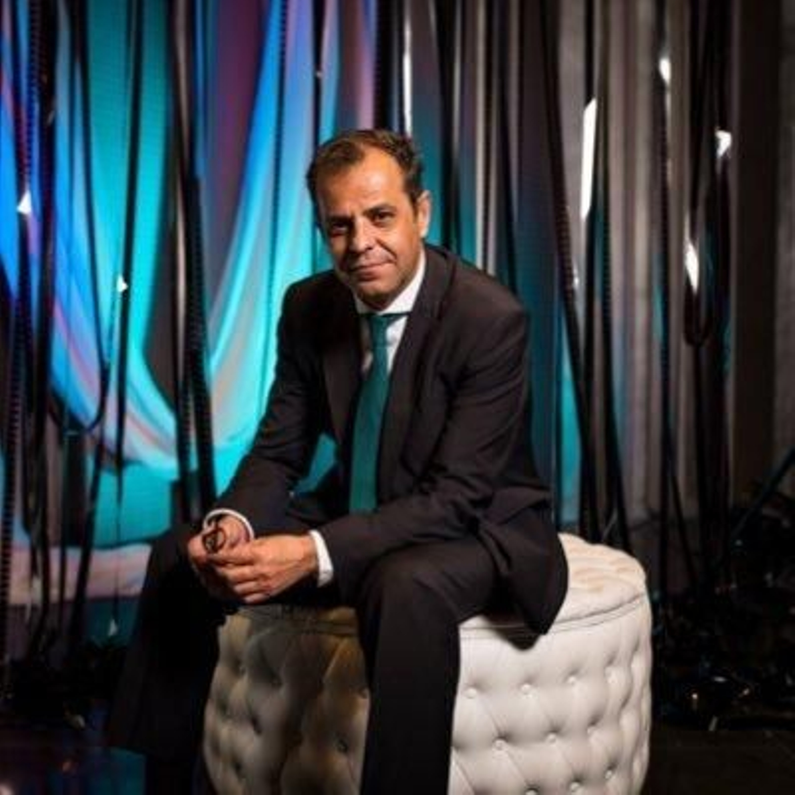 El director general de Canal Sur, Juande Mellado,  en una  imagen compartida en las redes