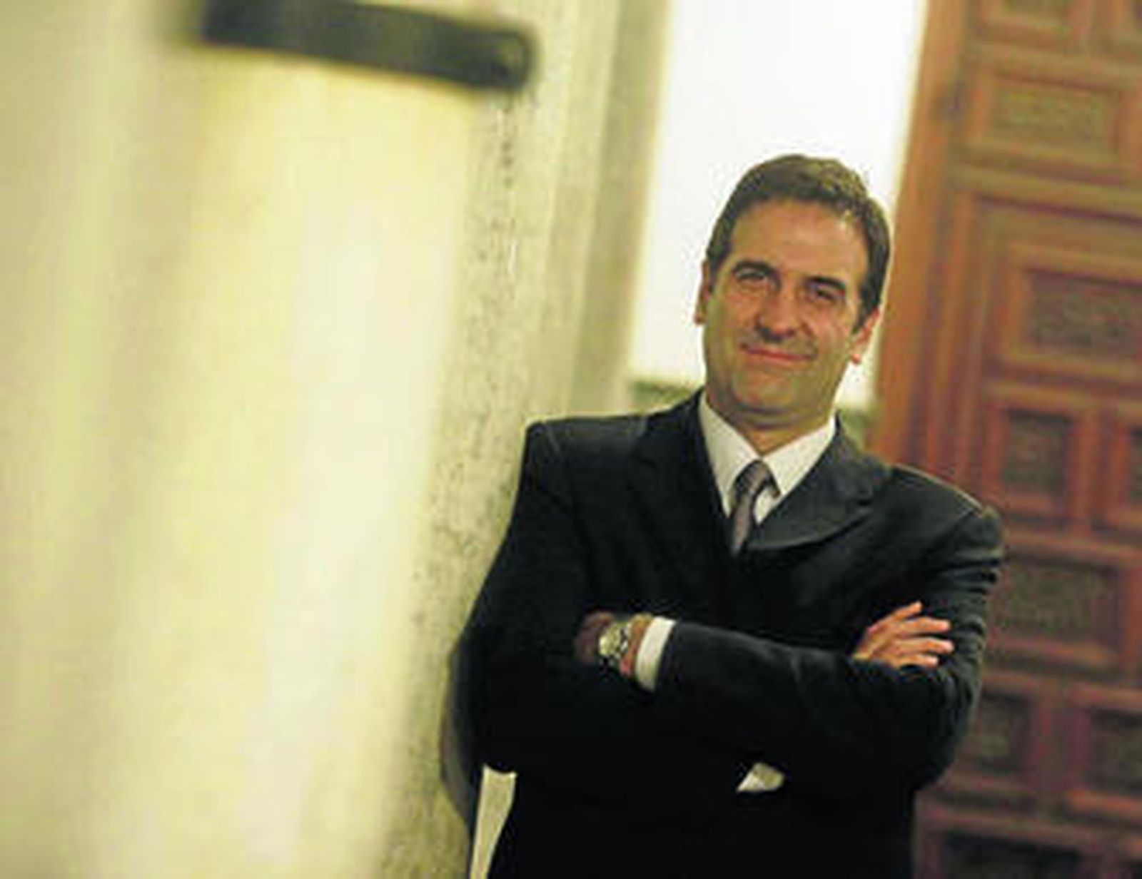 Gabriele Finaldi, experto en pintura barroca española e italiana, en el Hospital de los Venerables.