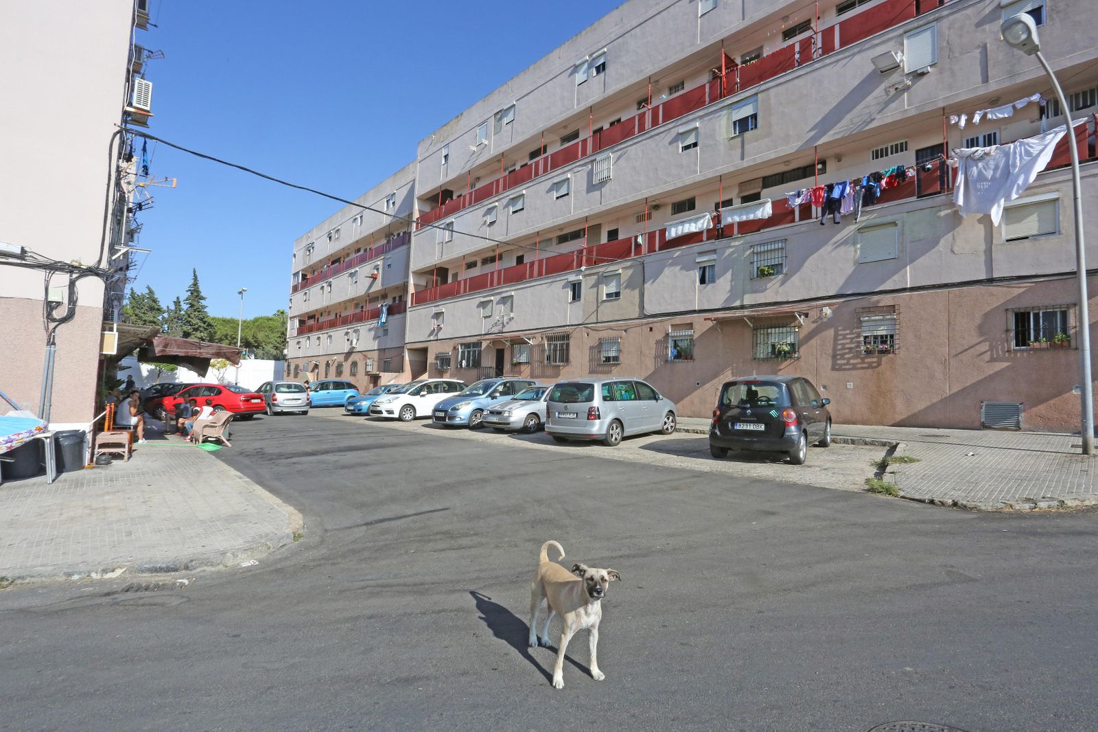 Imagen de uno de los bloques de viviendas de San Juan de Dios.