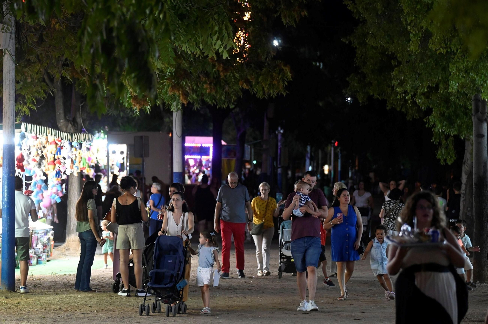 La inauguración de la Velá de la Fuensanta