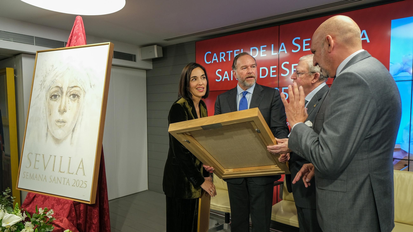 Las fotos del cartel de la Semana Santa de Sevilla 2025