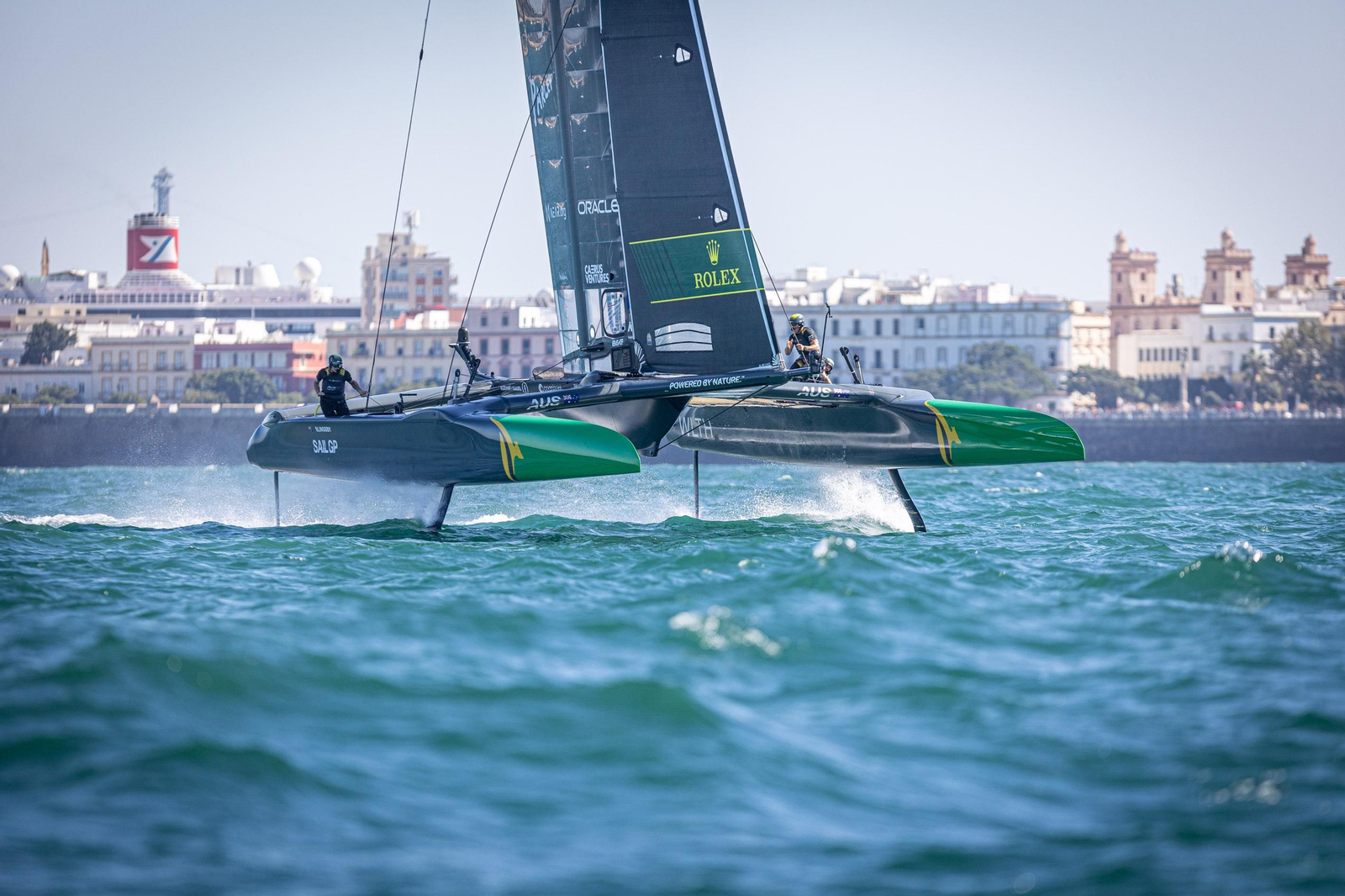 El equipo asutraliano el pasado fin de semana en Cádiz.