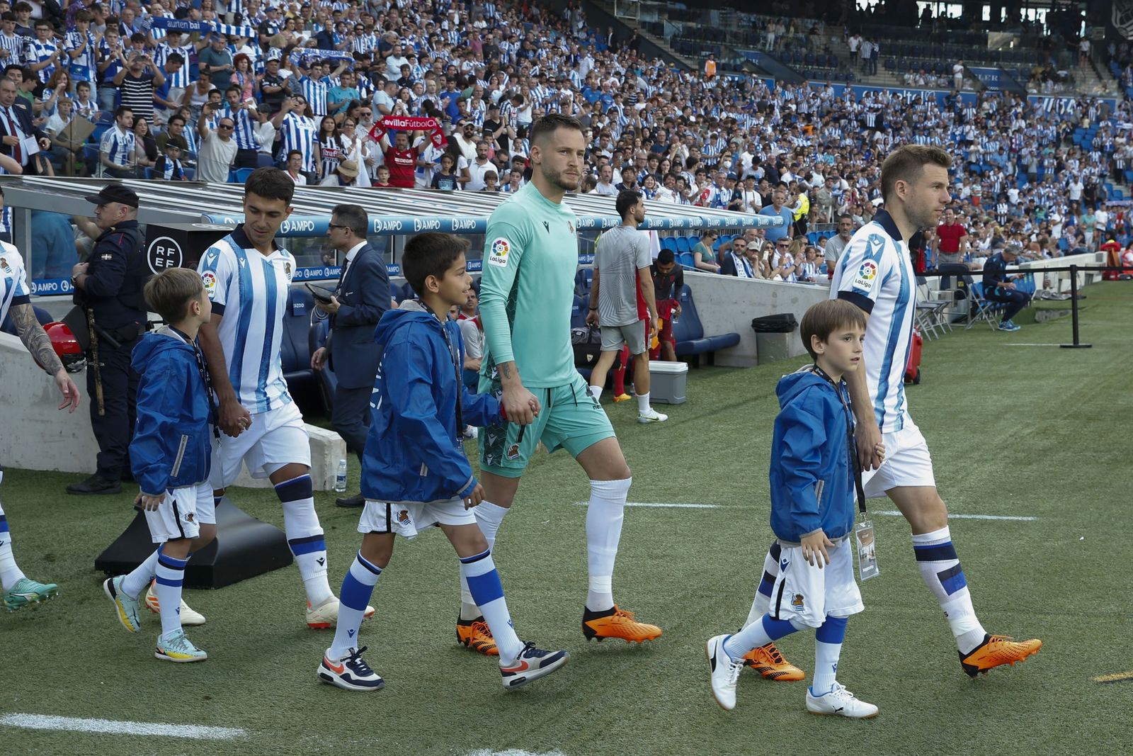 Las fotos del Real Sociedad - Sevilla