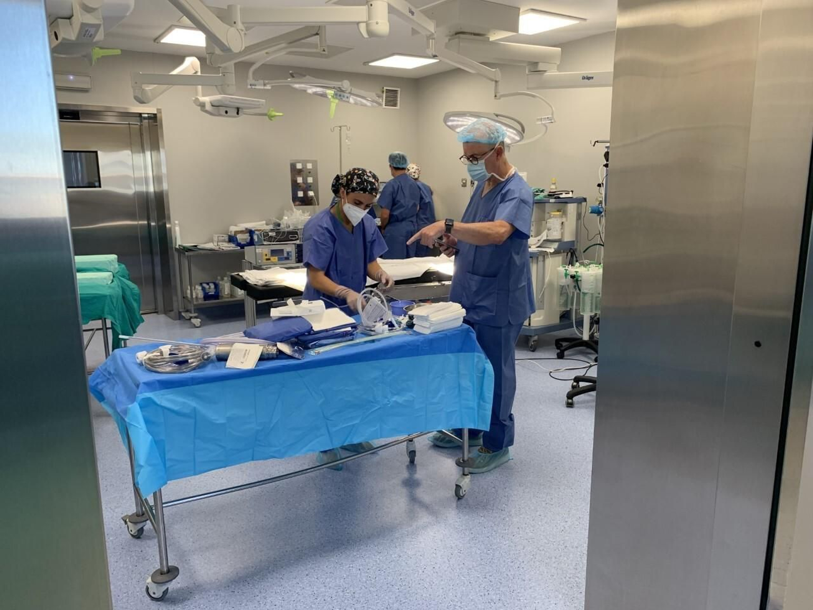 Quirófano del hospital San Juan Grande