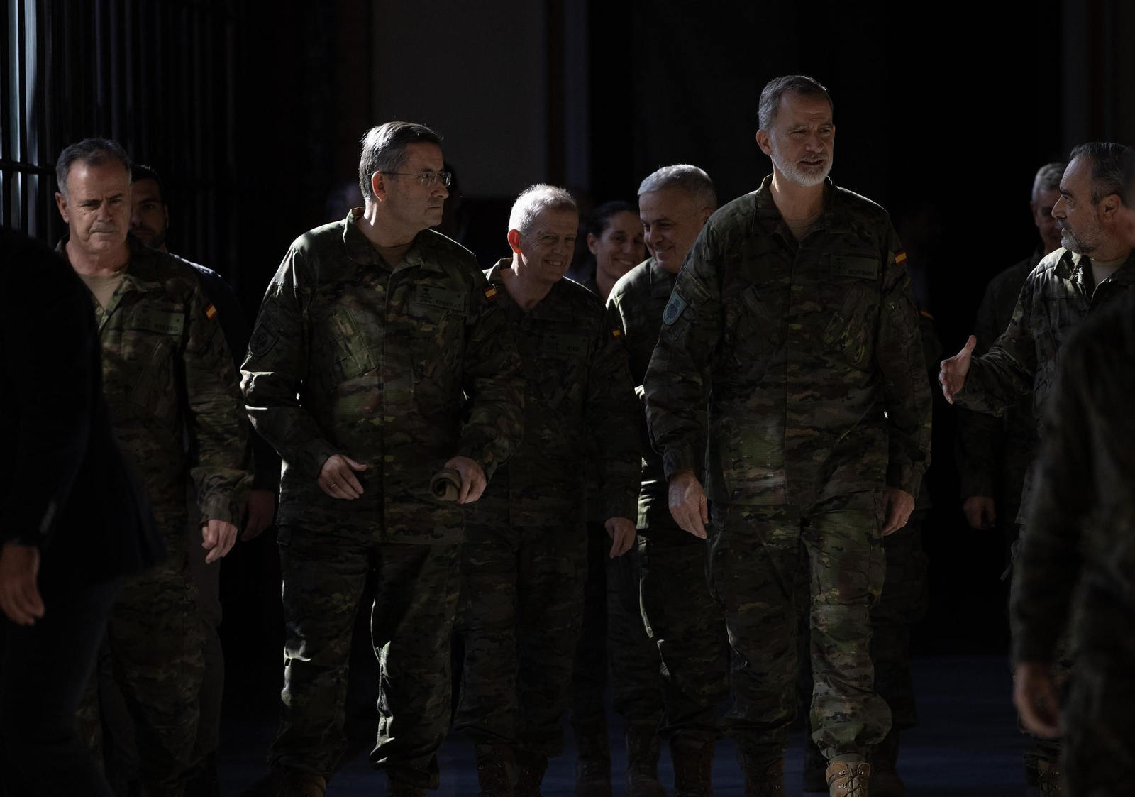 Las fotos de la visita de Felipe Vl a Capitanía