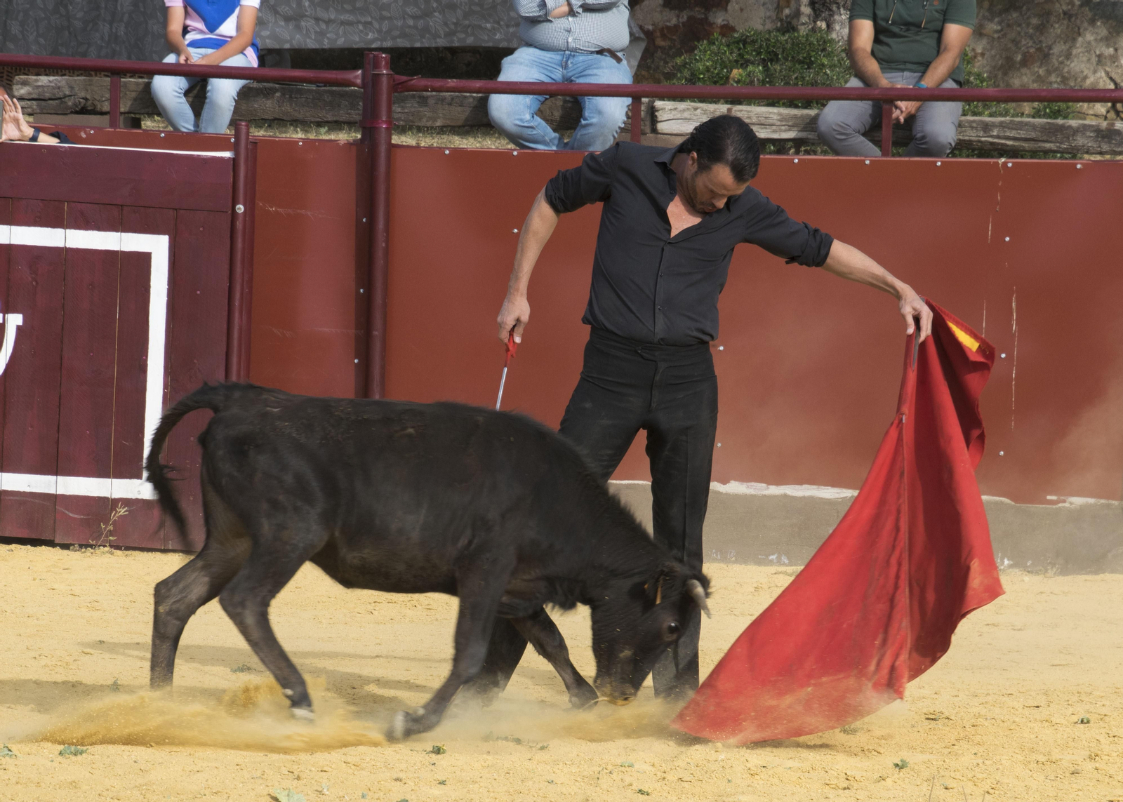 Finito de Córdoba, en un tentadero en la Sierra, en imágenes