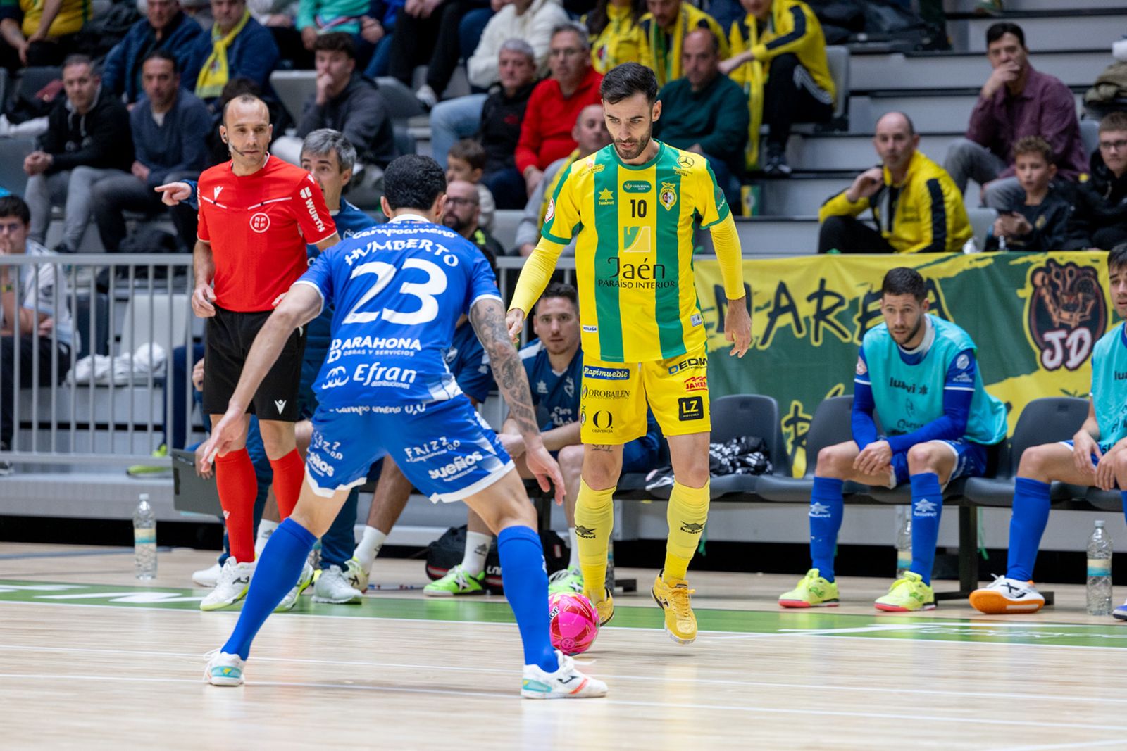 La victoria copera del Jaén FS sobre Quesos El Hidalgo Manzanares