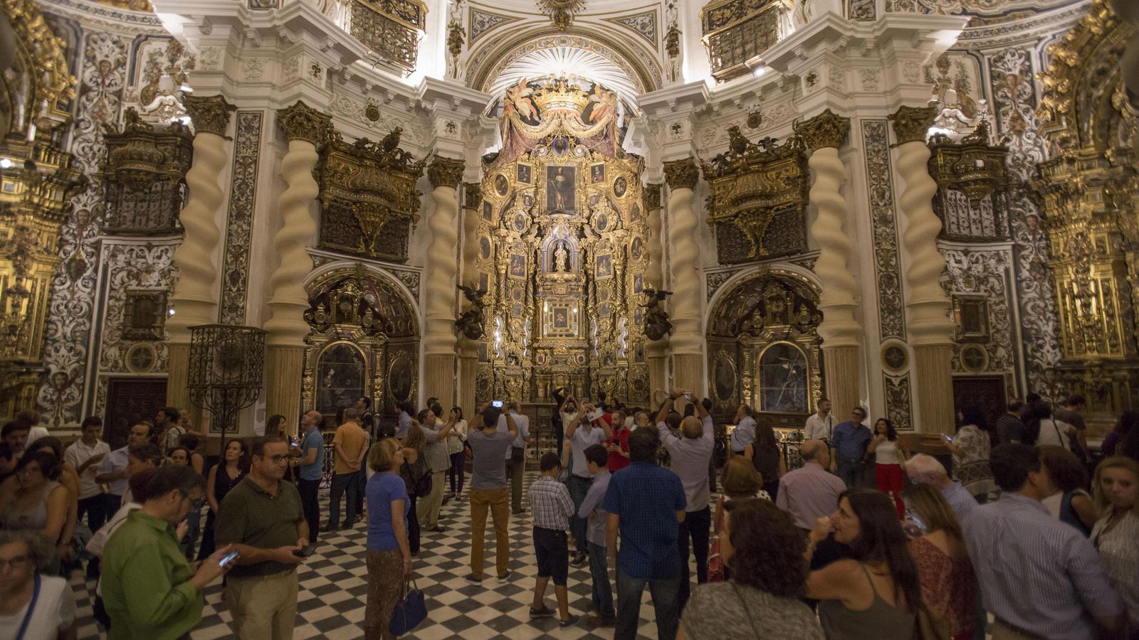 La iglesia de San Luis de los Franceses.