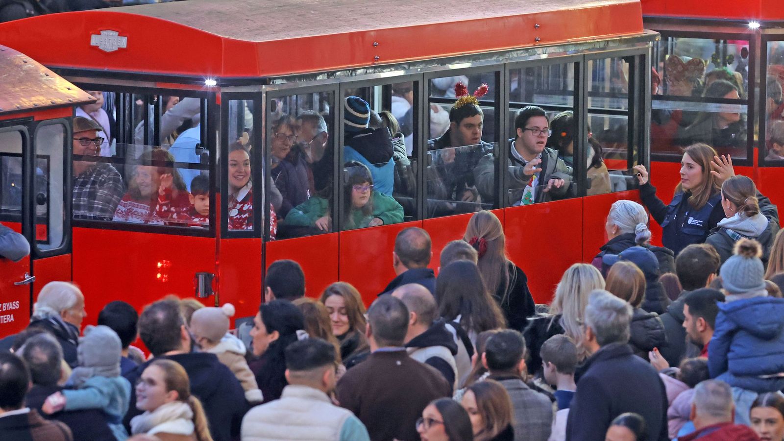Imágenes de la cabalgata del Cartero Real de Jerez
