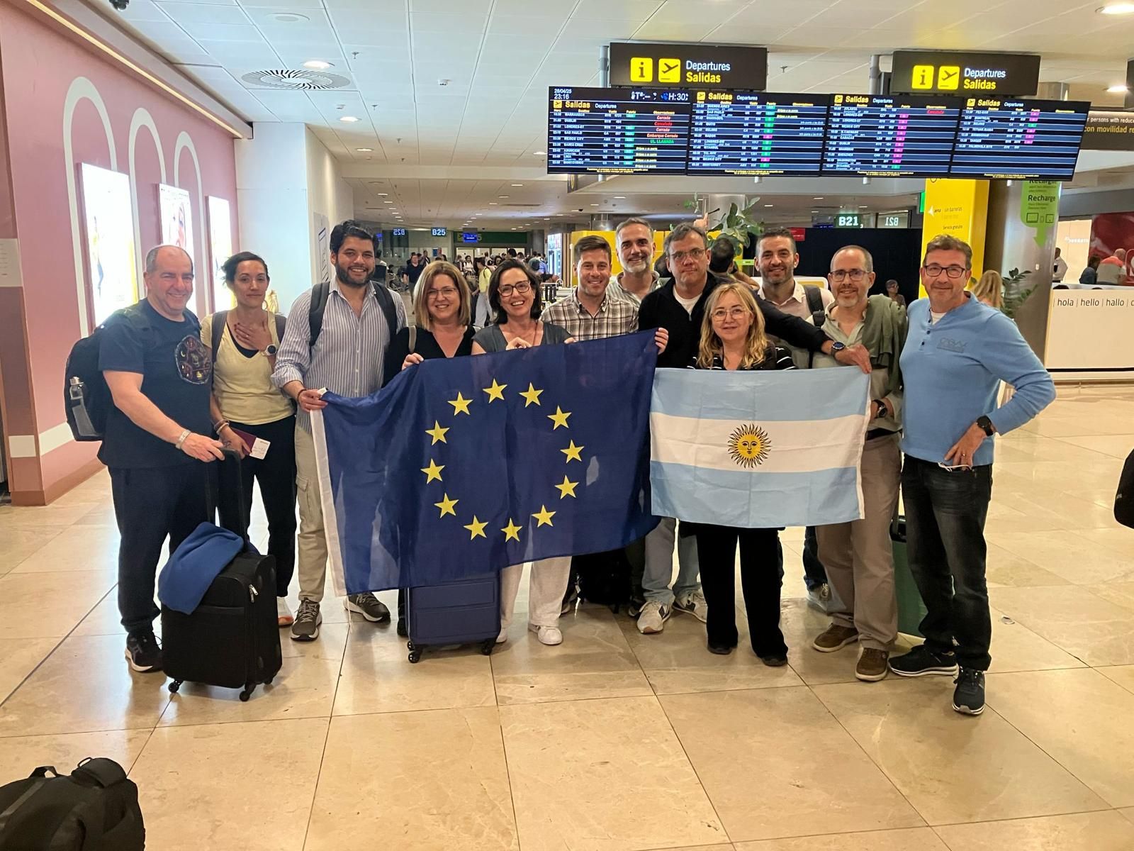 La expedición andaluza, en tierras argentinas.