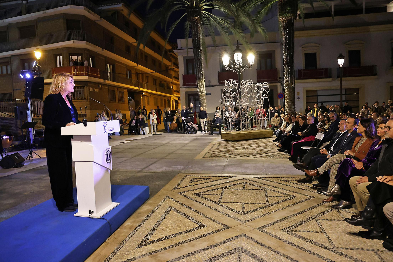 Imágenes de la inauguracion de la renovada Plaza de San Pedro