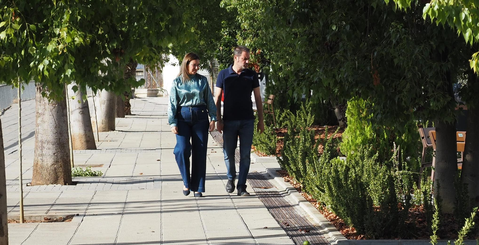 Raquel López y Julio Criado.