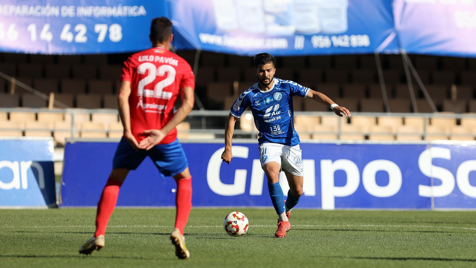 Imágenes del Xerez DFC contra el Don Benito en Chapín