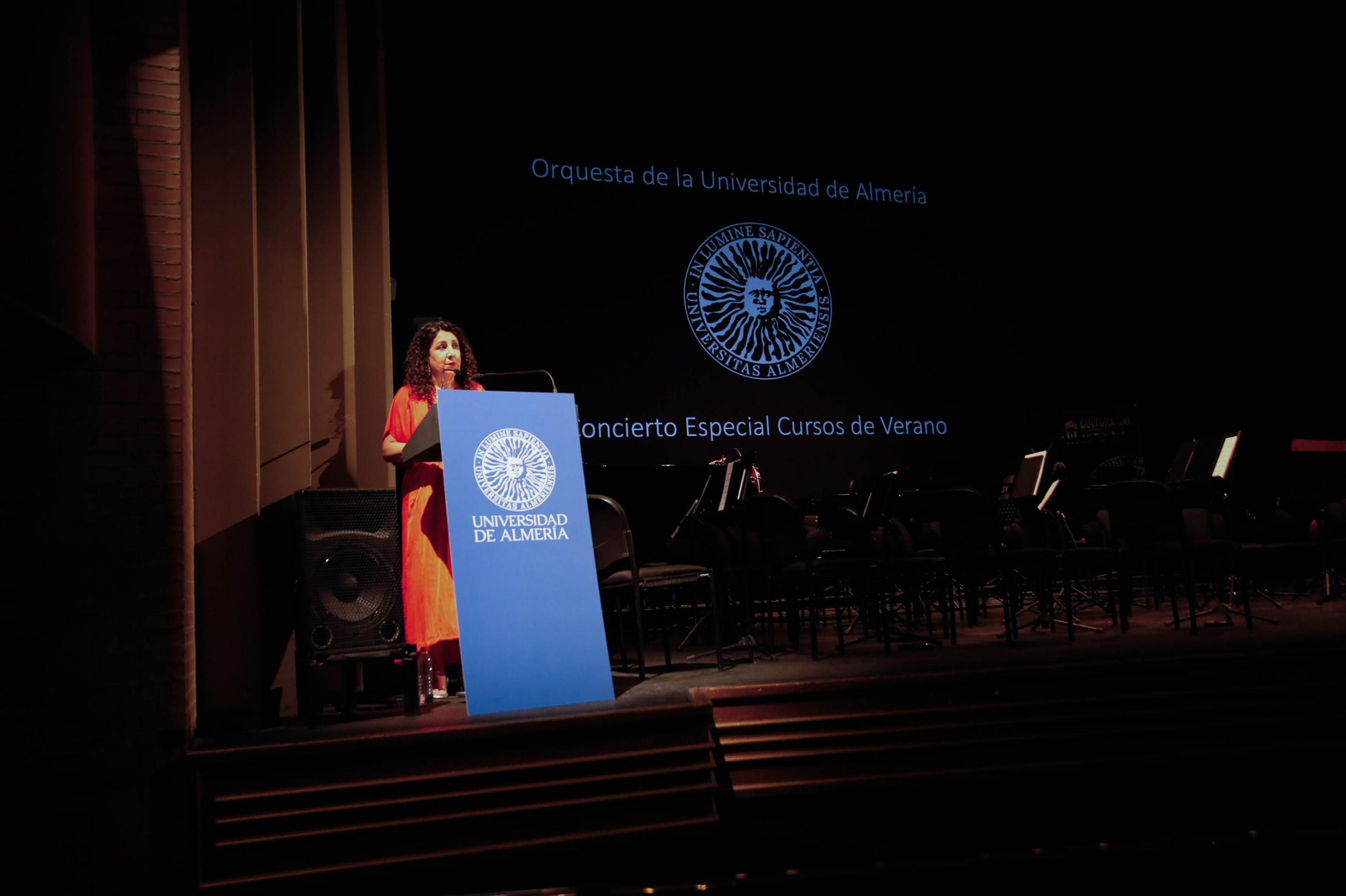 El concierto de la Orquesta de la UAL en el Auditorio Maestro Padilla, en imágenes