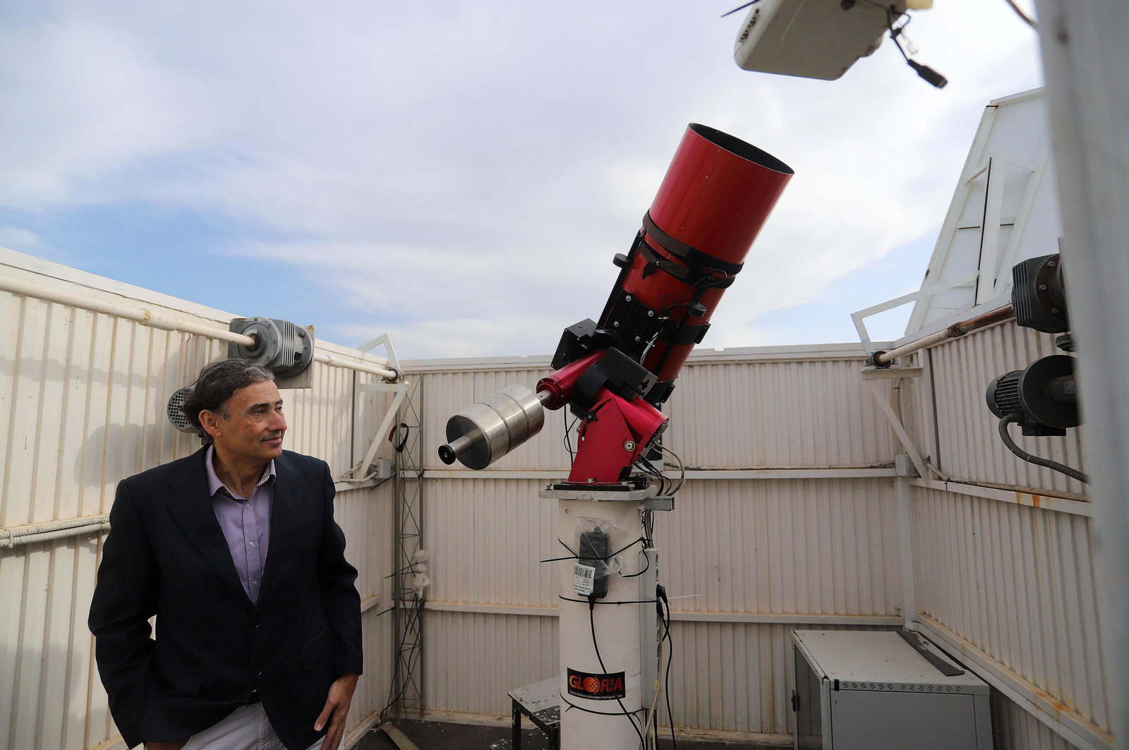 La red mundial de telescopios espaciales con sede en Huelva, en imágenes