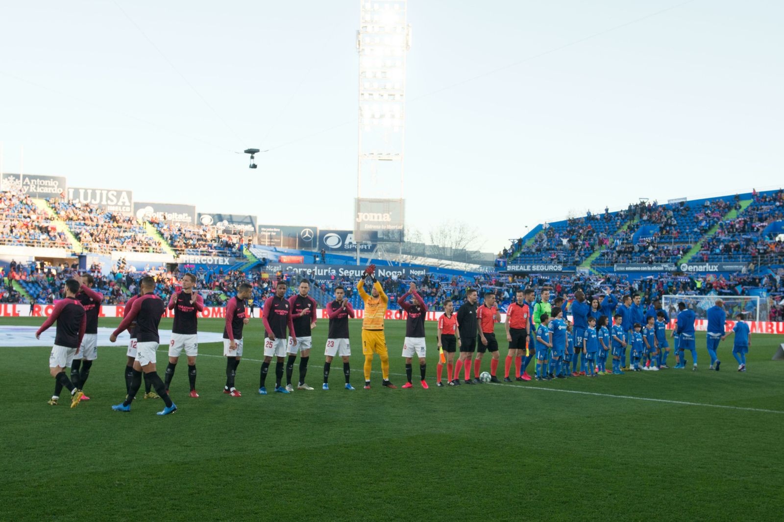 Las imágenes del Getafe-Sevilla FC