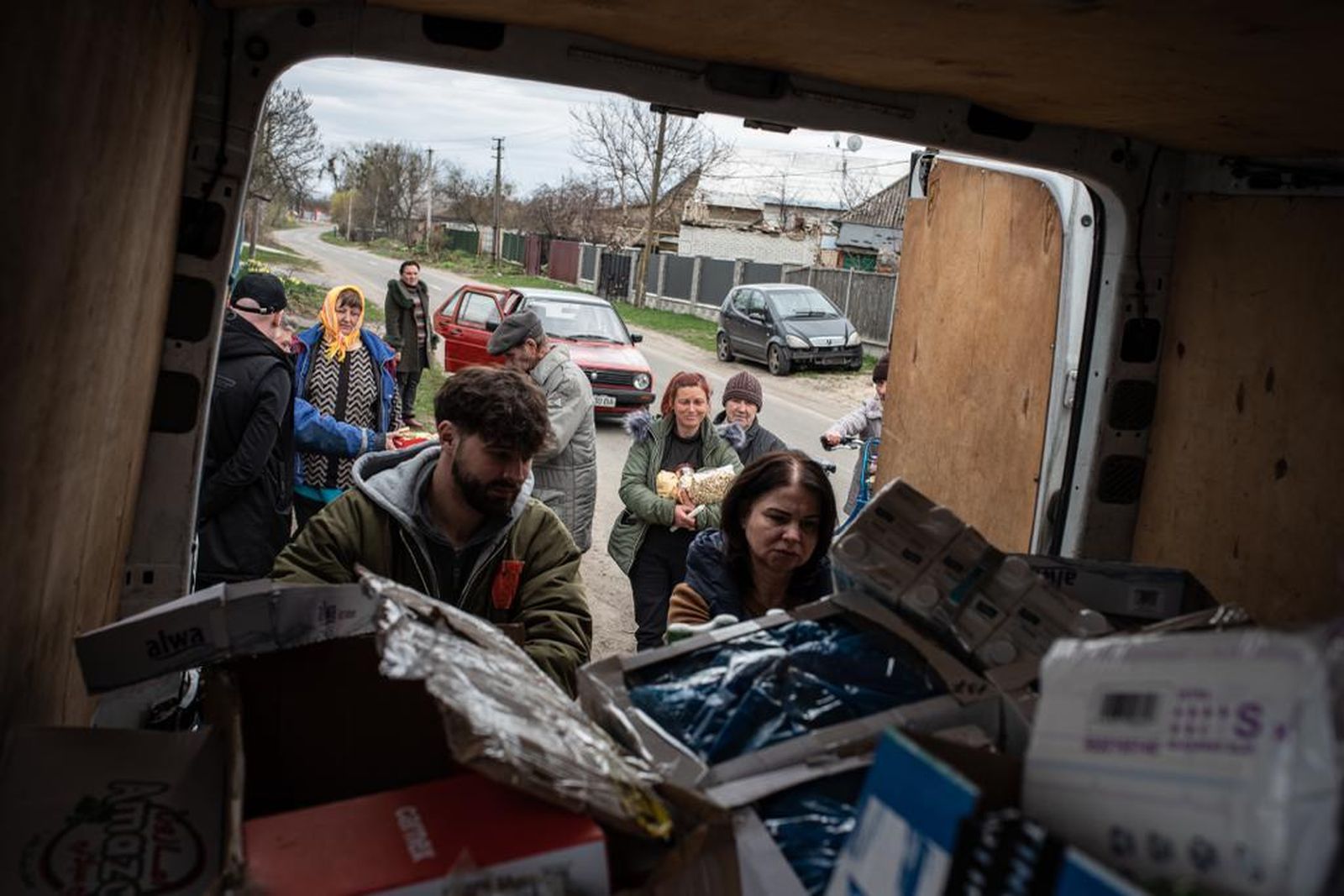 El año de guerra de Ucrania visto por los ojos de Maxim, en imágenes.