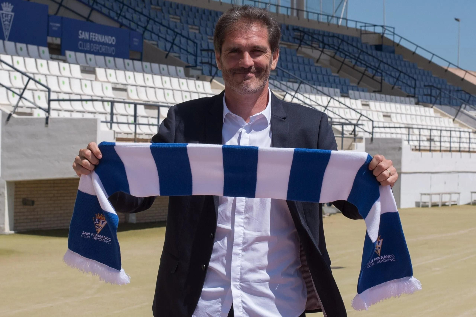 Héctor Berenguel cuando llegó al San Fernando.