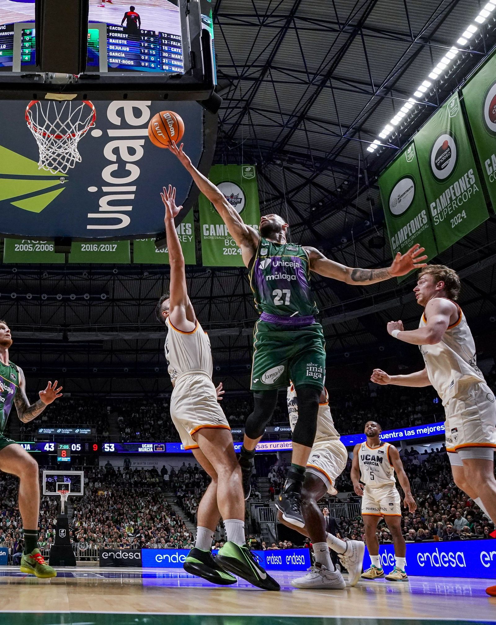 Las fotos del Unicaja-UCAM Murcia